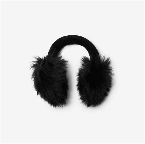 Burberry Shearling Earmuffs 